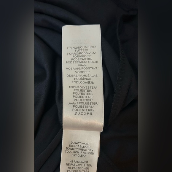 Adrianna Papell Dark Blue Floral Gown - Picture 11 of 12